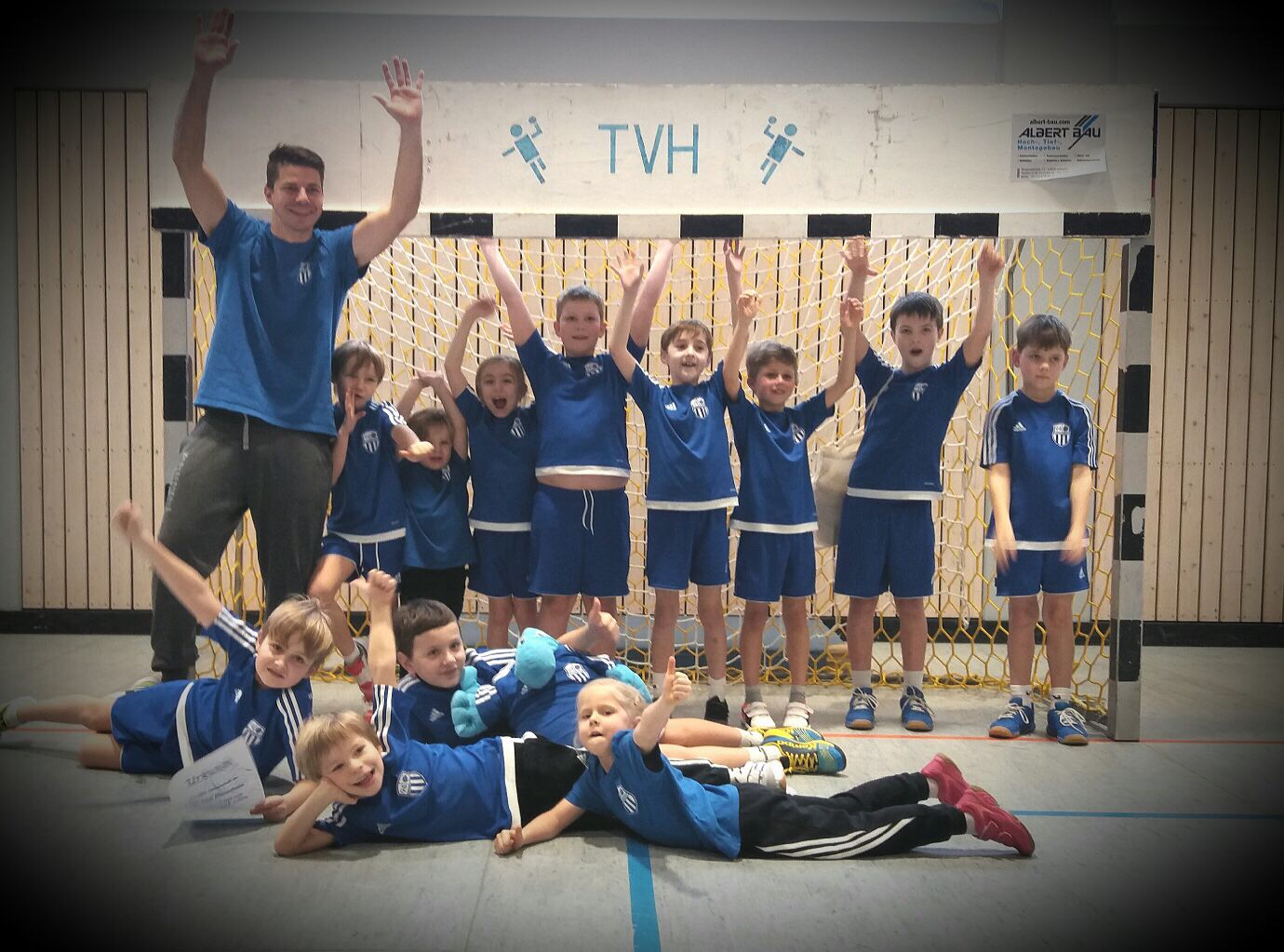 Mini 1er: Beim Auswärtsturnier in Haibach wieder in die Spur gefunden