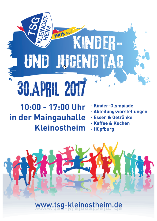 TSG Kinder und Jugendtag am 30.4.