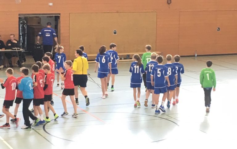 Männl. D-Jugend: 1. Pokalspiel