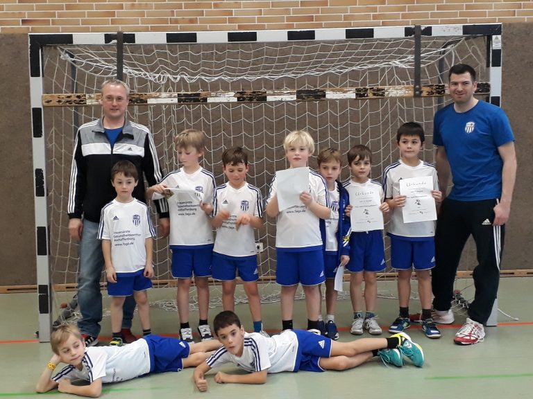 Mini 1er Kahl: Turnierstart 2018 in Bürgstadt für die Kahler Mini 1er