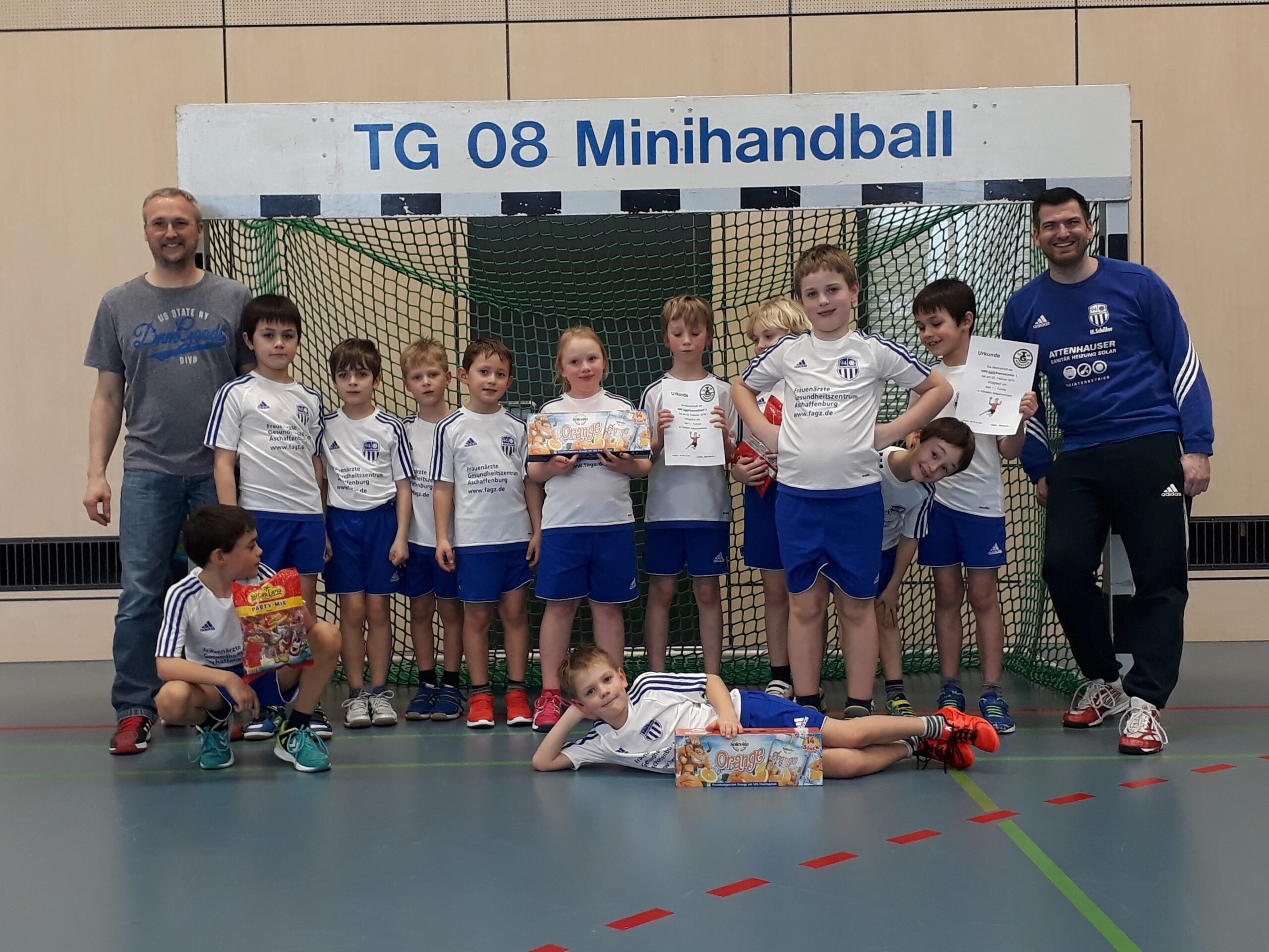 Mini 1er Kahl: Viel Erfolg beim Turnier im benachbarten Hörstein