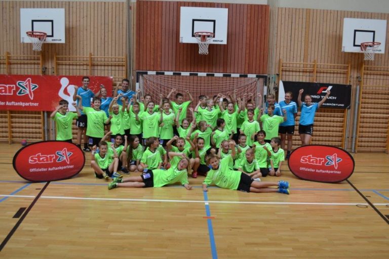 Subtropische Temperaturen und viel Spaß beim diesjährigen Handballcamp