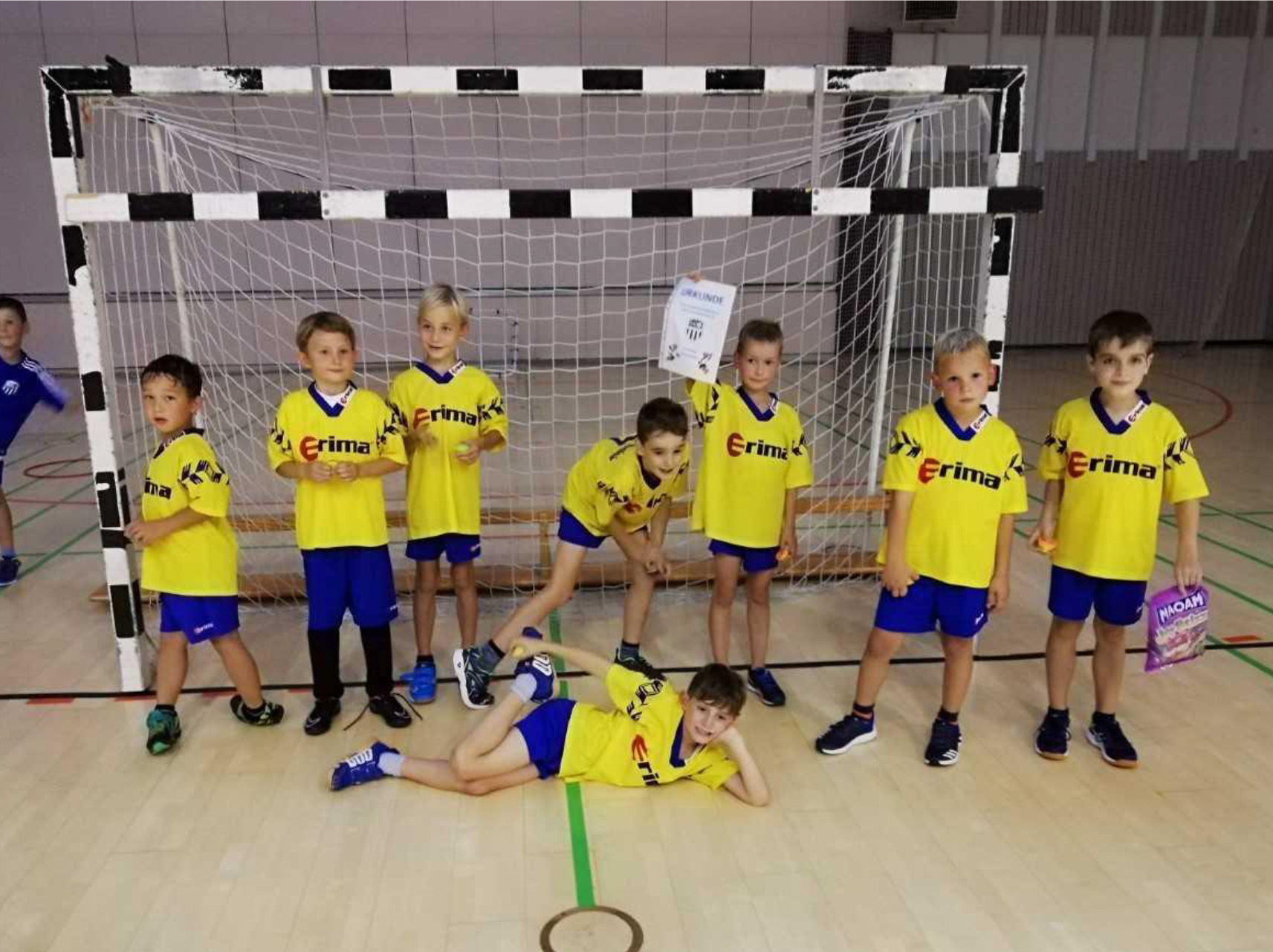 Mini 1er Kahl: Viele Tore beim Heimturnier