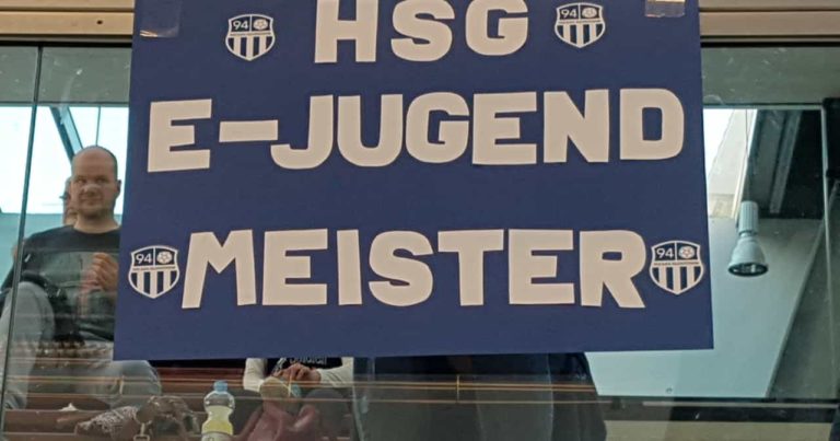 Männl. E-Jugend I: Erfolgreicher Abschluss einer siegreichen Saison – HSG-Jungs jetzt offiziell Meister