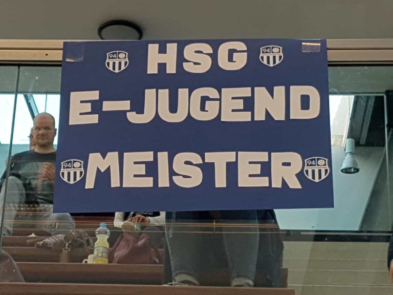 Männl. E-Jugend I: Erfolgreicher Abschluss einer siegreichen Saison – HSG-Jungs jetzt offiziell Meister