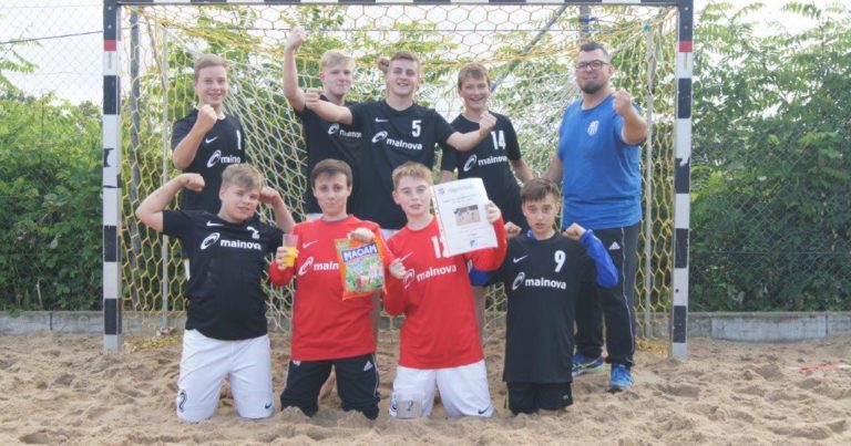 Männl. C-Jugend: Beach-Turnier Haibach