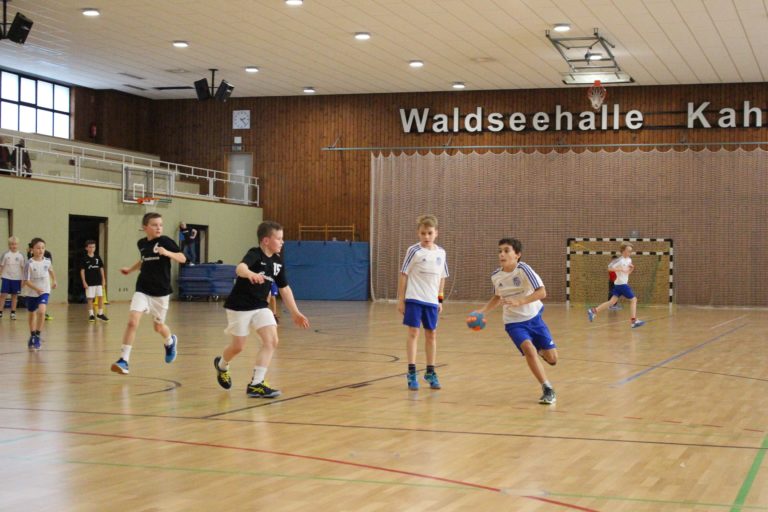 Männl. E-Jugend I: Hauchdünne Niederlage für die HSG