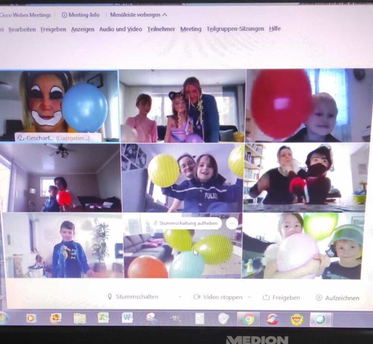 Faschingstraining online