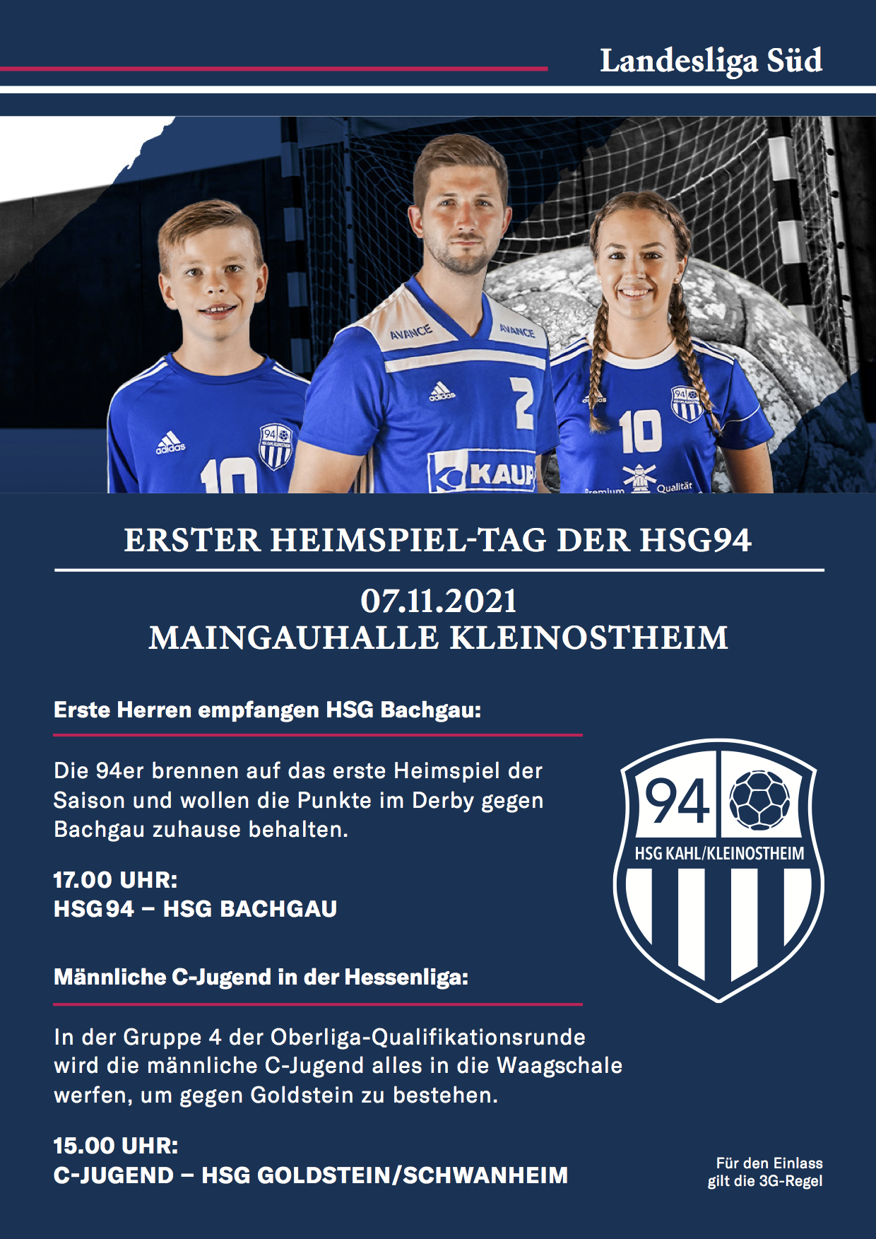 Herren: Wollen im Heimspiel gegen die HSG Bachgau nachlegen