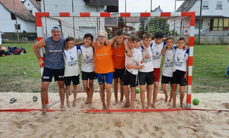 Männl. C1: Erfolgreich auf dem Sand