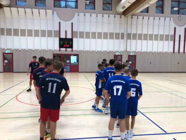 Männl. B-Jugend: Auftaktkrimi gegen Stockstadt/Mainaschaff für sich entschieden.