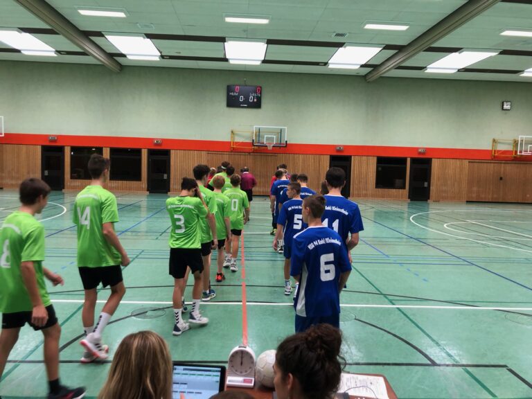 Männl. C-Jugend I: Mühevoller Auswärtssieg in Bensheim