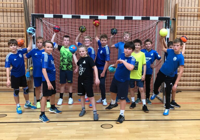 Männl. D-Jugend: Männliche D-Jugend nutzt spielfreies Wochenende für einen Trainingstag