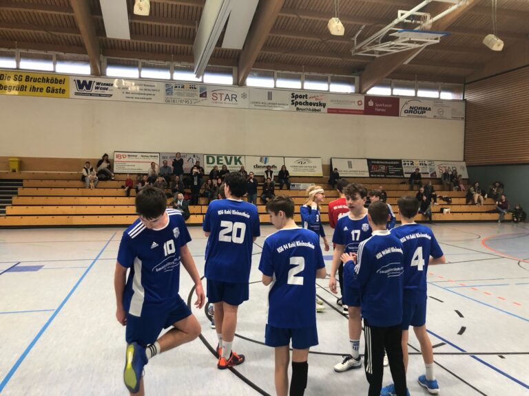 Männl. C-Jugend I: Findet erst spät in die Spur und gewinnt auch das vorletzte Rundenspiel