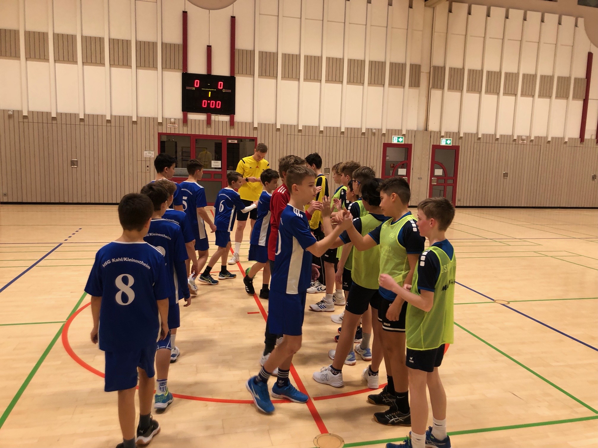 Männl. D-Jugend: Deutlicher Heimsieg gegen die JSG Wallstadt