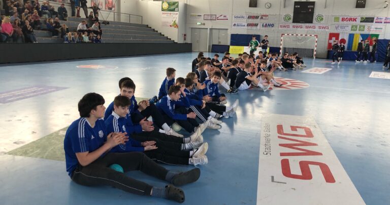 Männl C1-Jugend: Verliert knapp gegen die MT Melsungen Talents und wird bei der Hessenmeisterschaft Vierter