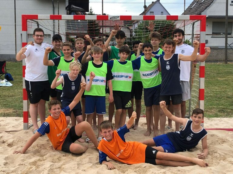 Männl. C-Jugend: Beim HHV-Beach-Series in Wenigumstadt erfolgreich