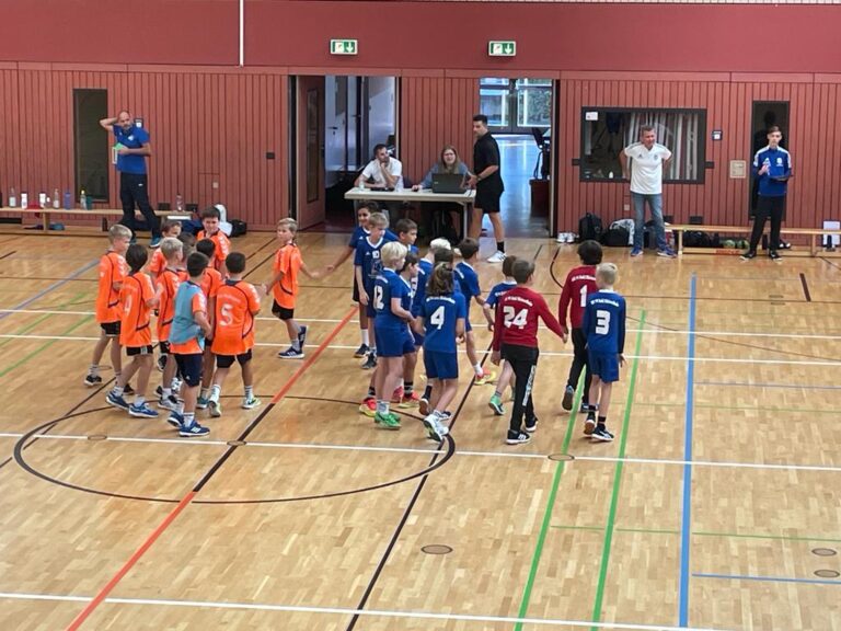 Männl. E-Jugend I: E1 verliert gegen JSG Wallstadt