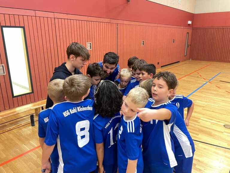 Männl. E-Jugend III: E3 gewinnt Heimspiel gegen HSG Odenwald