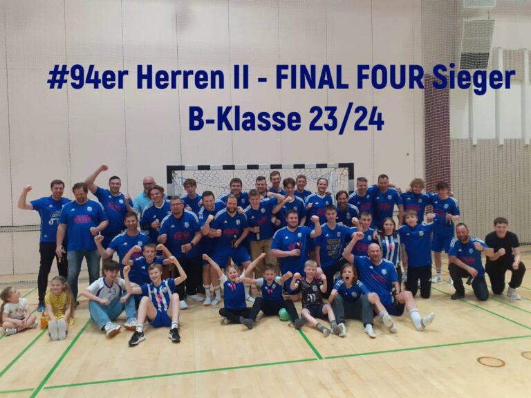 Herren II: Zweite Mannschaft der 94er holt sich die Meisterschaft und steigt in die Bezirksliga A auf