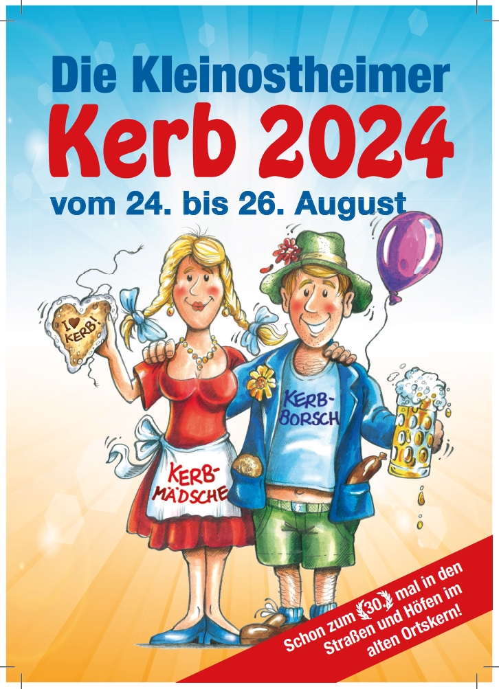 Am Wochenende feiern die 94er bei der 30. Kleinostheimer Kerb.