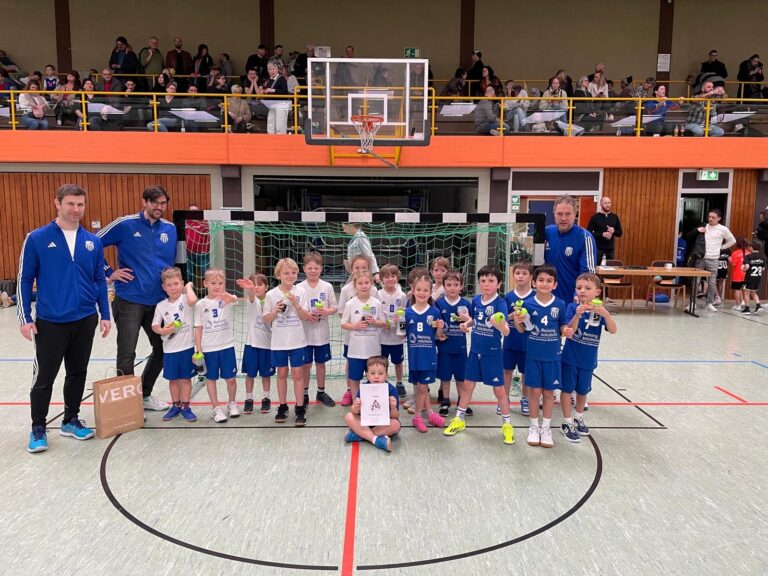 Mini Anfänger Kleinostheim: Tolles Turnier der HSG94 G-Jugend in Schaafheim