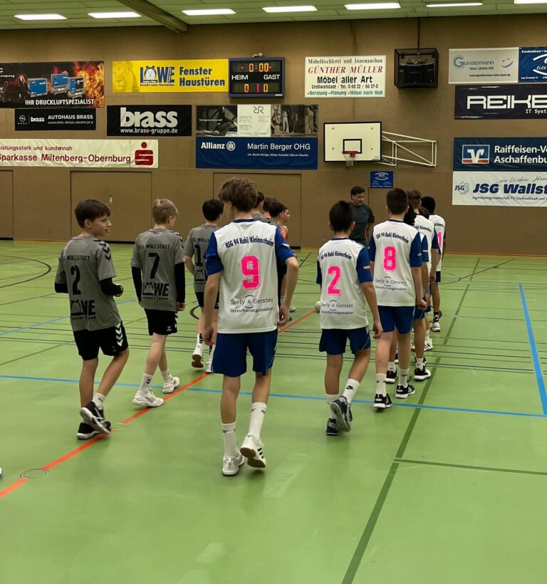 Männl. D-Jugend I: Erste Halbzeit kostete mit die Chance auf positiven Spielausgang