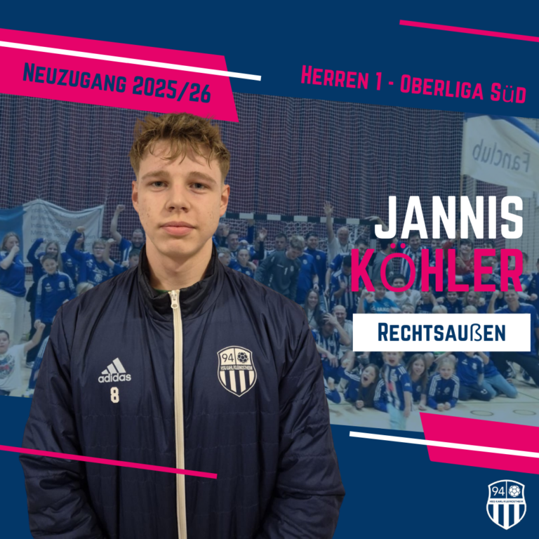 Herren 1: Jannis Köhler verstärkt die 94er