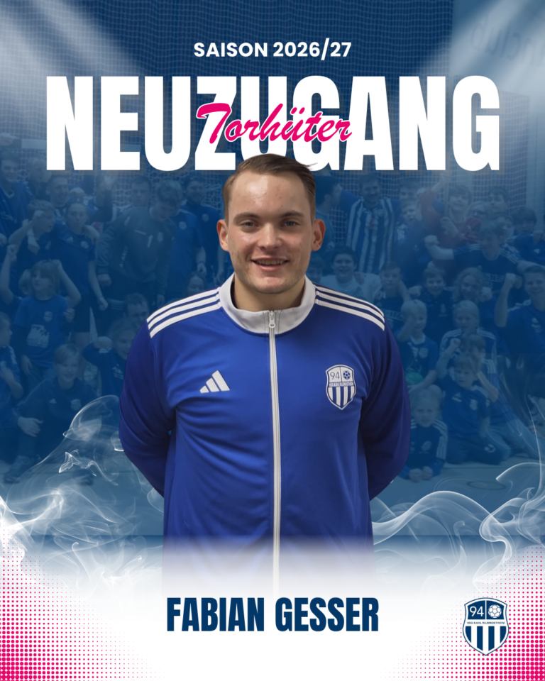 Neuer Mann zwischen den Pfosten der 94er! 🥅🔥