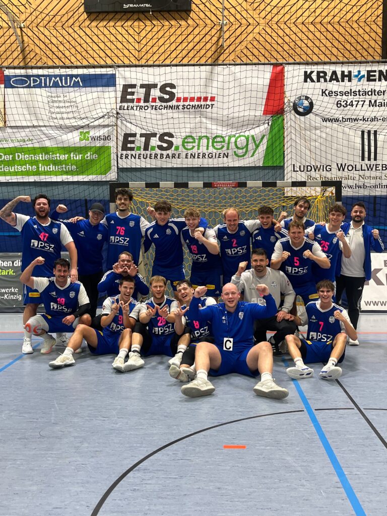 Herren 1: Krimi in Bruchköbel – starke Torhüterleistung beschert 94ern mit 29:30 den ersten Saisonsieg